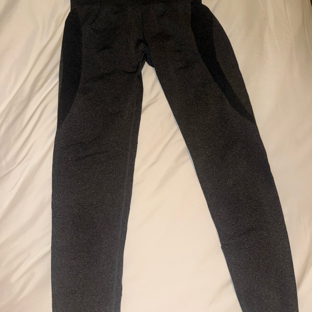 NVGTN Black Speckled  Contour Seamless Leggings